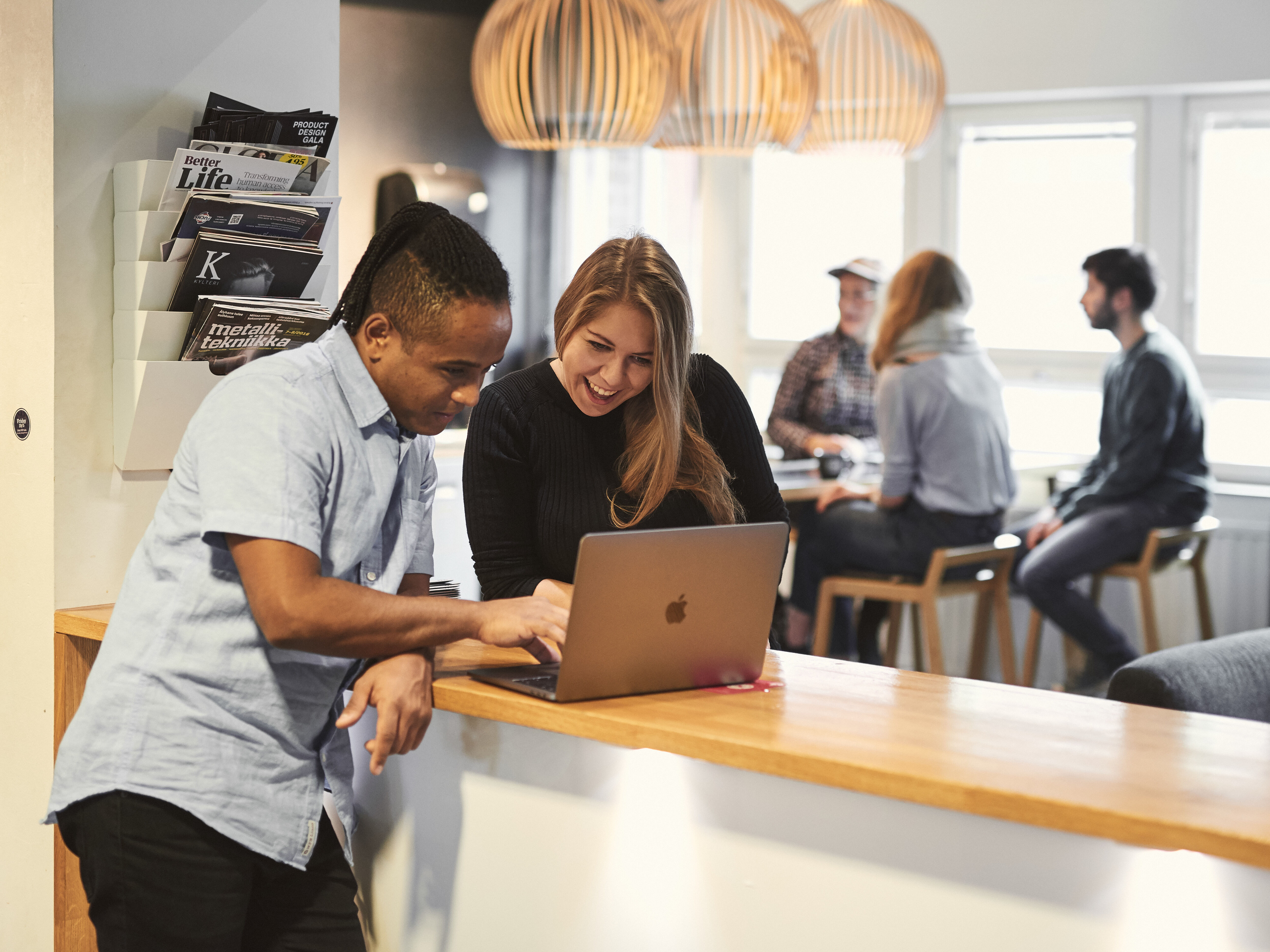 Students at Aalto University