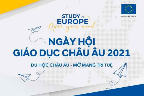 Study in Europe Virtual Fair 2021 Vietnam poster