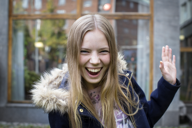 Happy girl